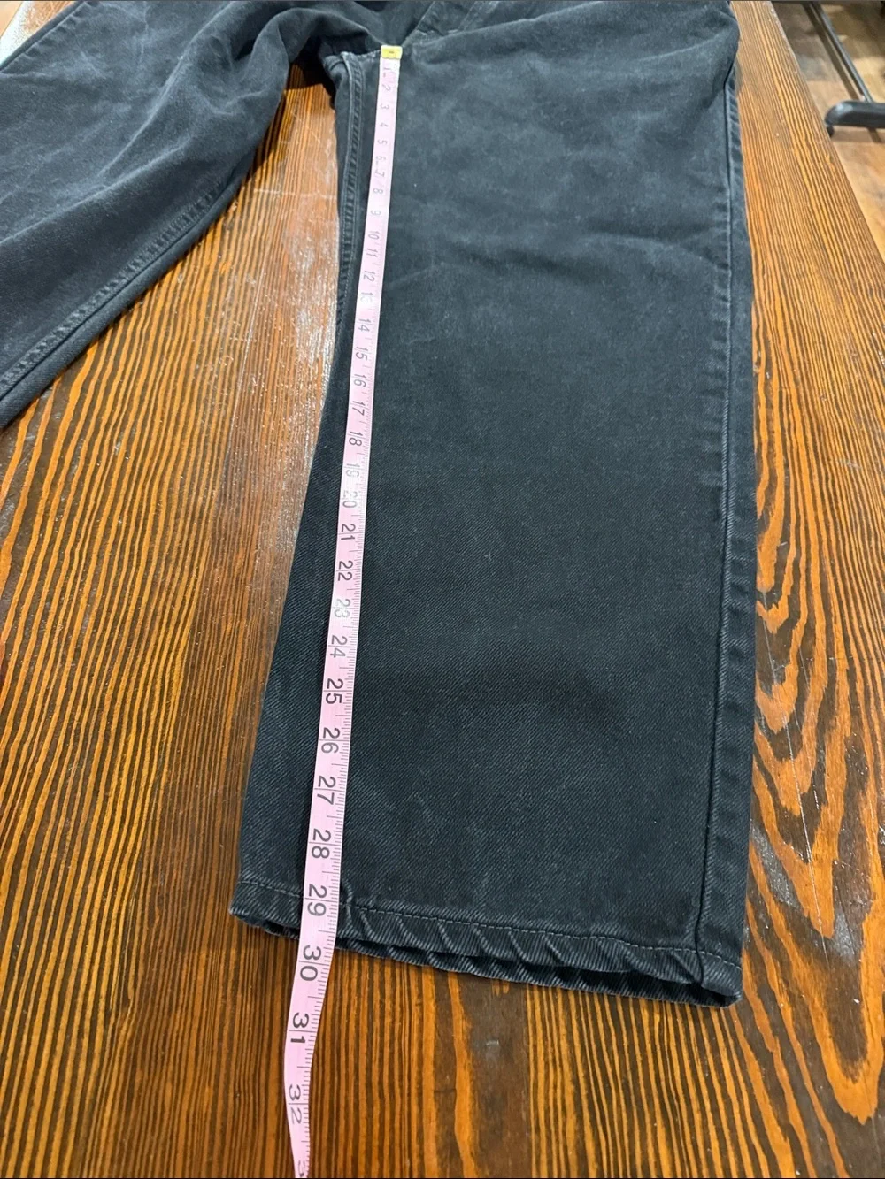 Levi's 550 Black Relaxed Fit Men's Jeans 40x30